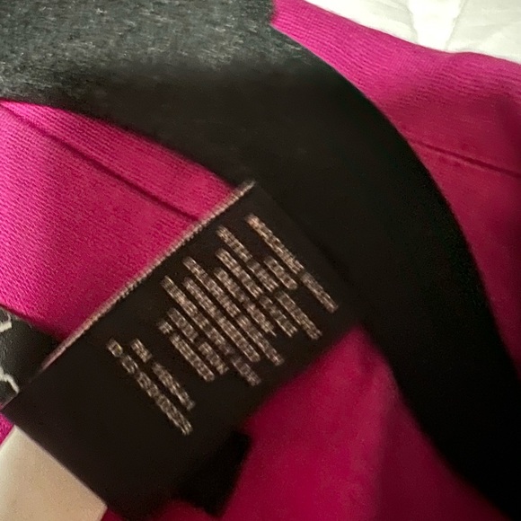 Lane Bryant Casual Career Jacket with zippers size 16 Fushia - Picture 6 of 14